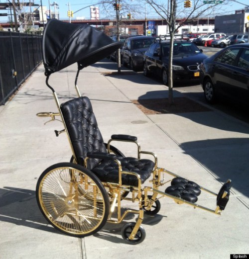 Lady Gaga's Pimped Up and Personalized Wheelchair